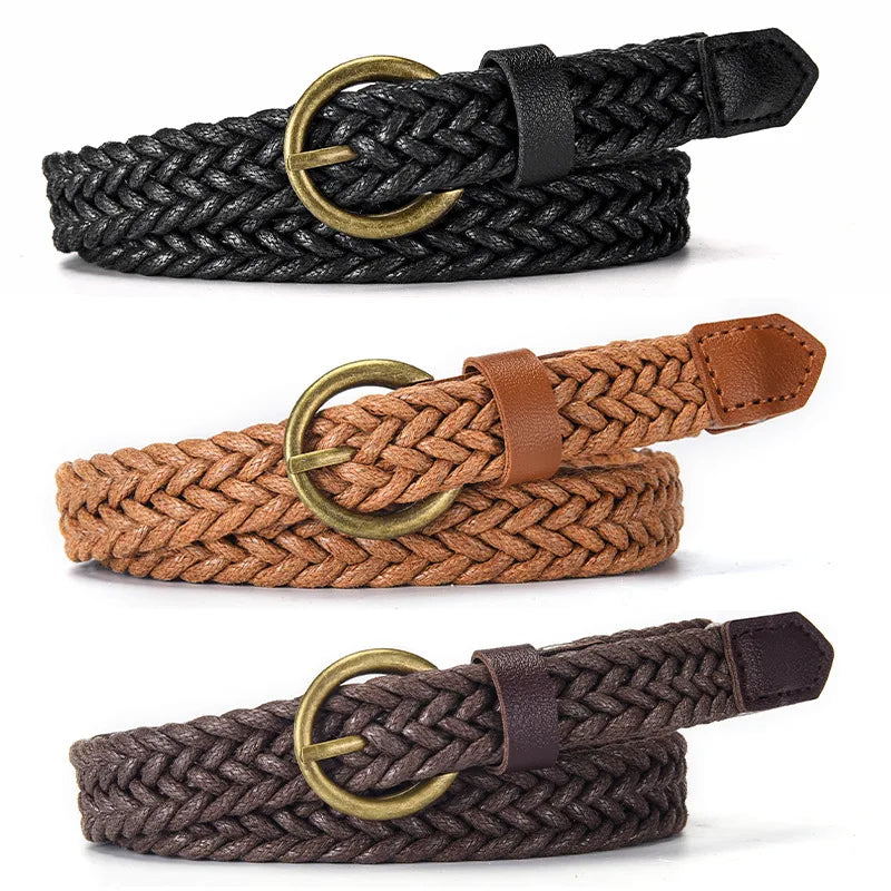Milene Braided Rope Belt