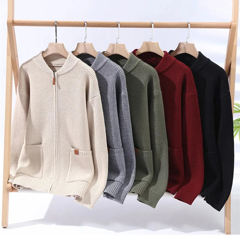Summit Rib Zip Cardigan