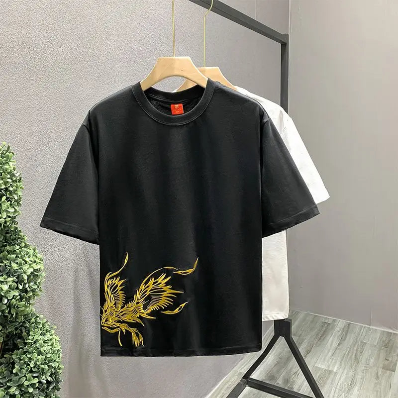 Phoenix Embroidered Tee