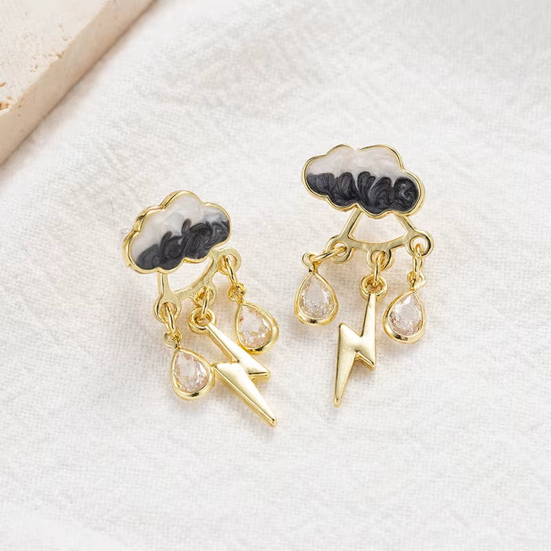 Raindrop Charm Earring
