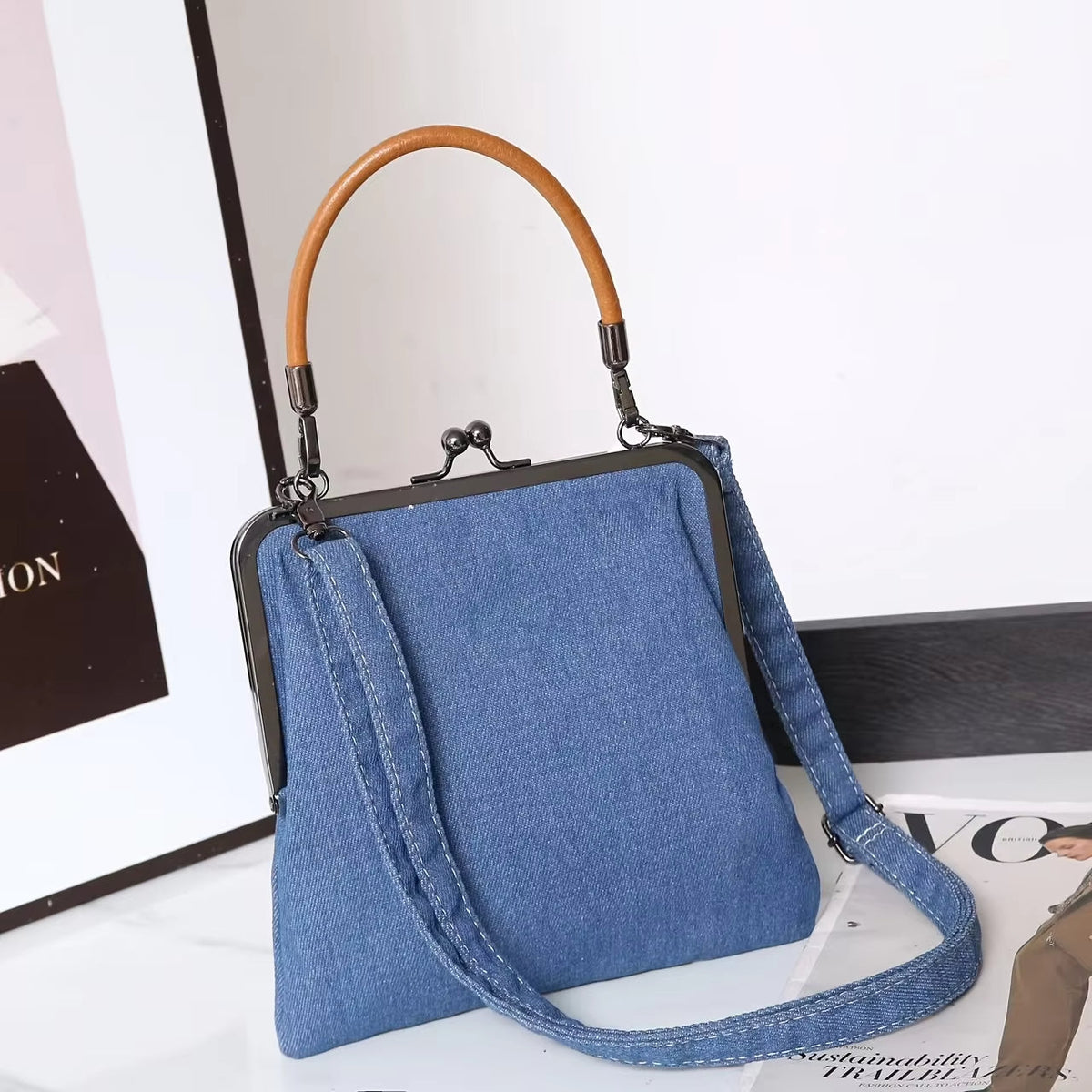 Denim Theory Shoulder-Bag