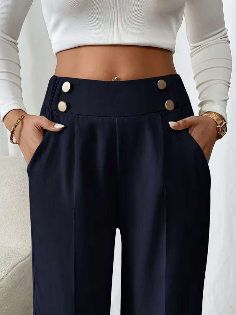 Margaux Button Waist Pant