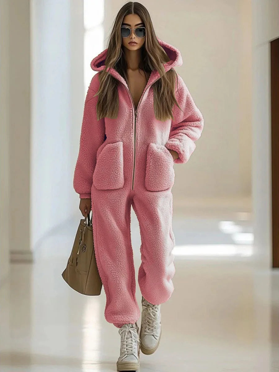 Haley Hooded Jumpsuit