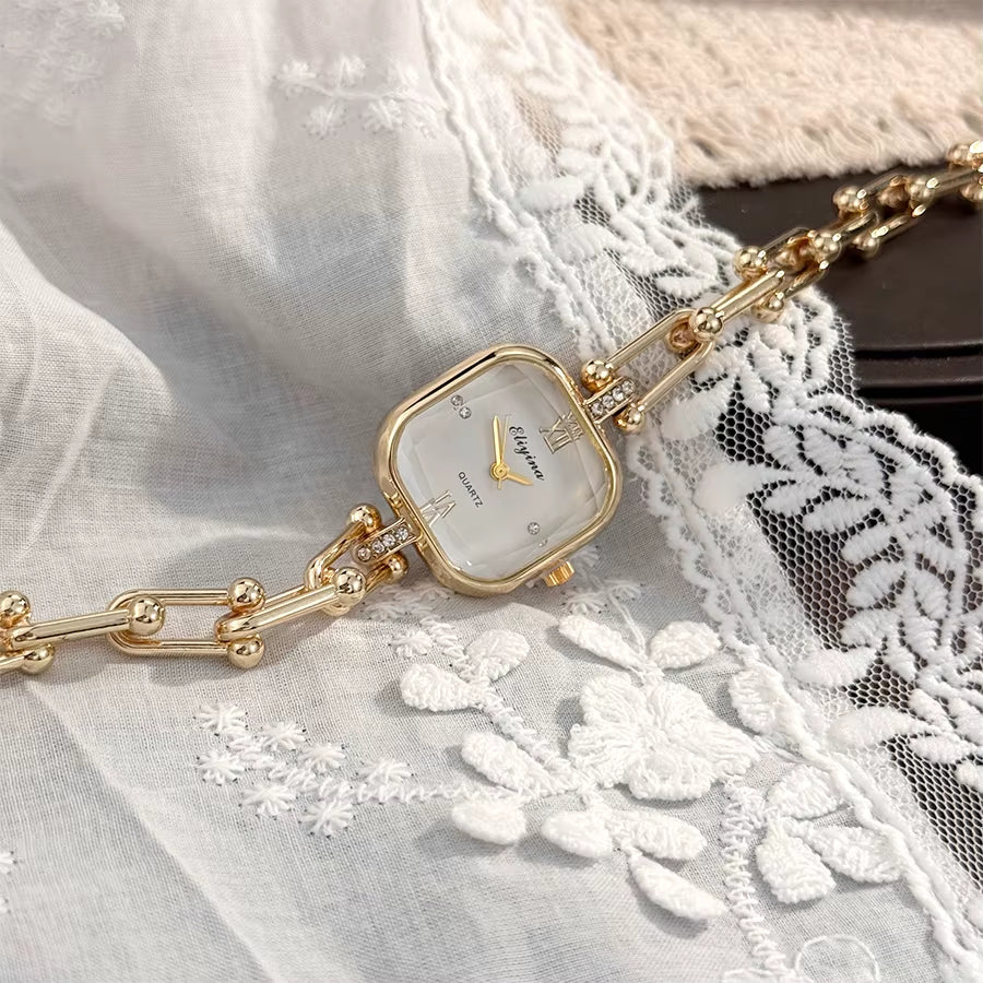 Baroque Chain Link Bracelet Watch