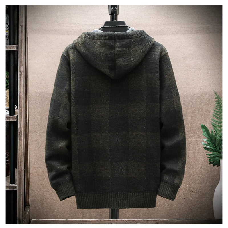 Heritage Flannel Zip-Up Hoodie
