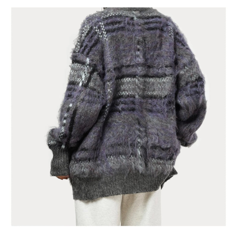 Artemis Fuzzy Knit Cardigan