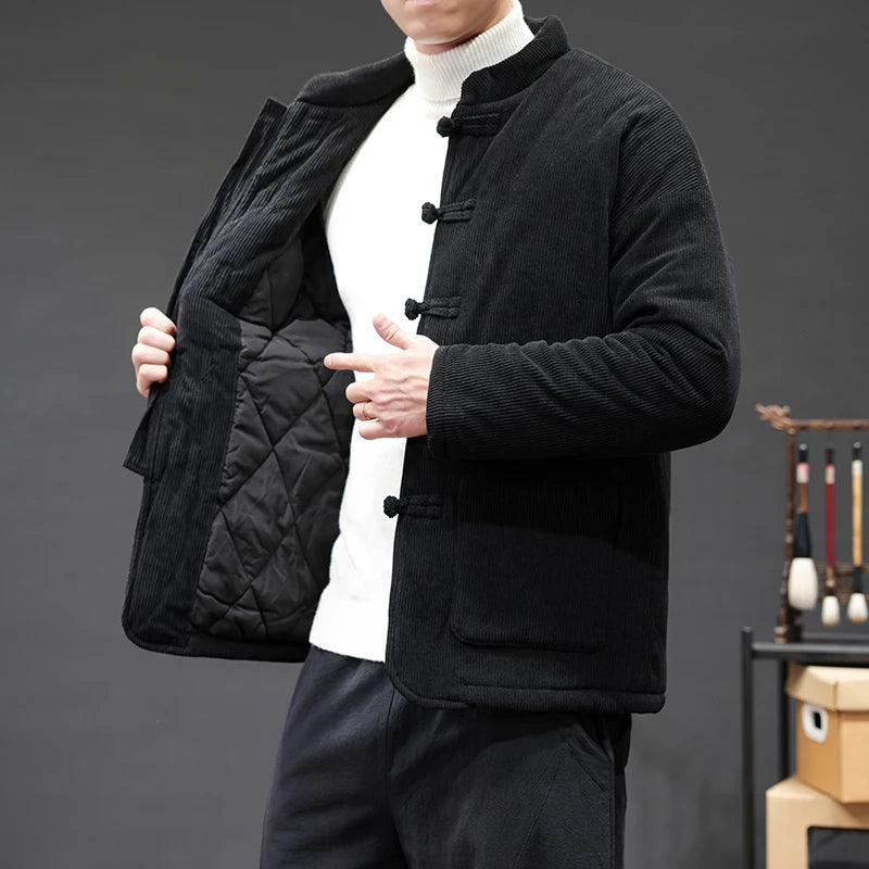 Zhen Corduroy Tang Blazer