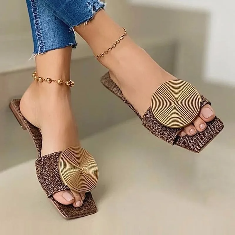 Cassia Medallion Slide