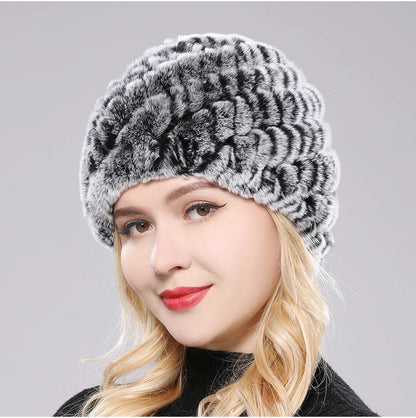 Mirabelle Plush Fur Beanie