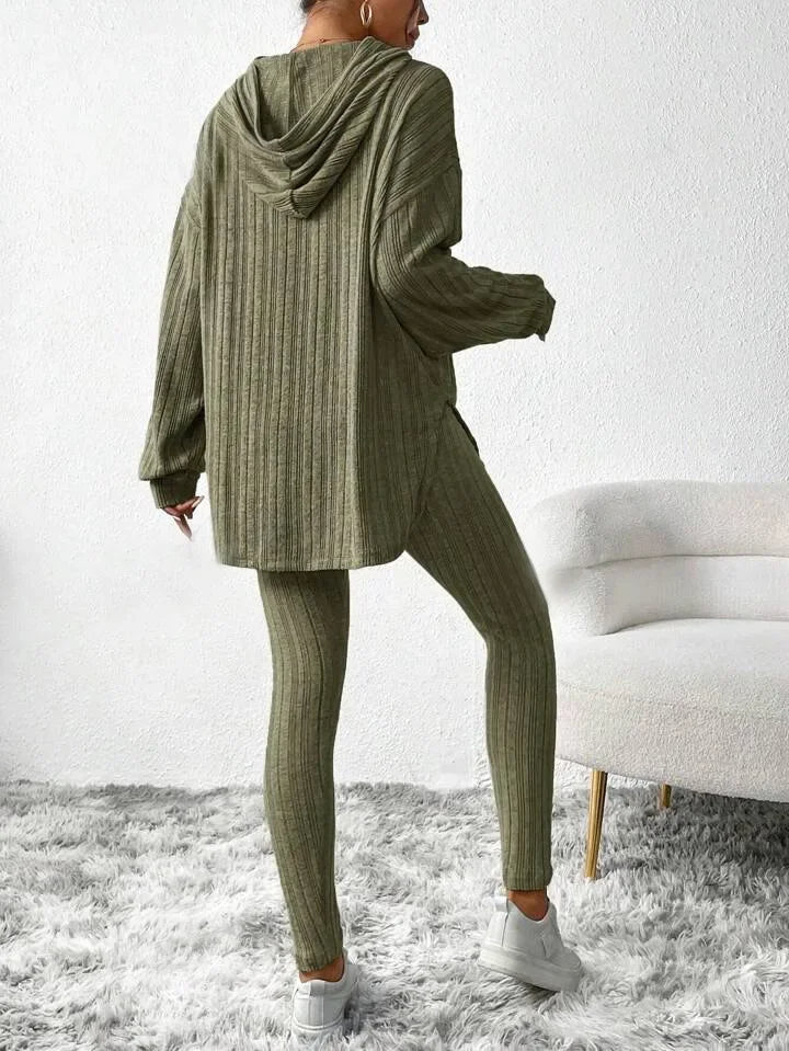 Camden Ribbed Knit Lounge Set