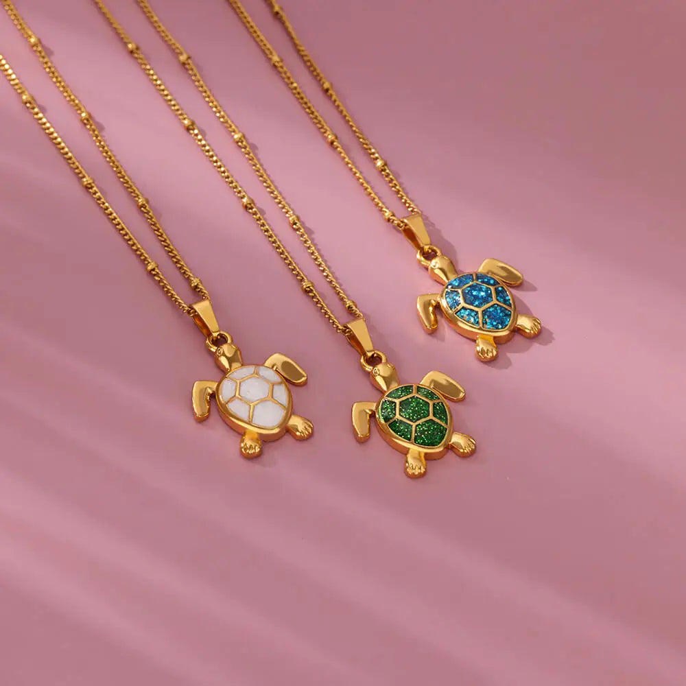 Island Turtle Necklace