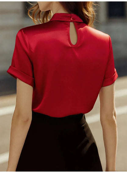 Soraya Satin Blouse