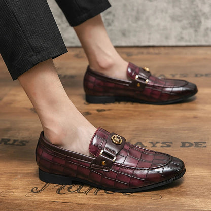 Bravari Croc Loafer