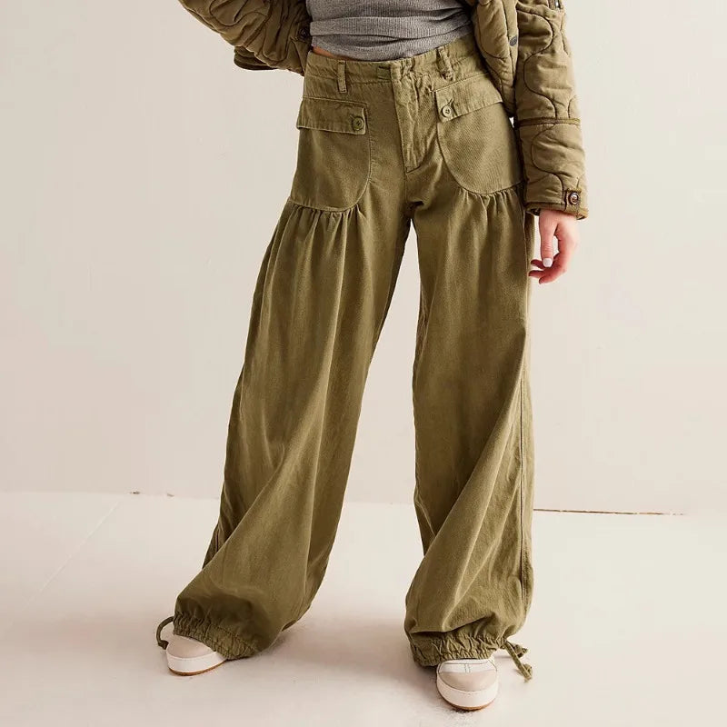 Santi Denim Harem Jogger