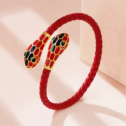 Viper Twin-Serpent Cuff
