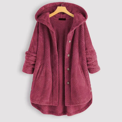 Teddy Fleece Hooded Jacket
