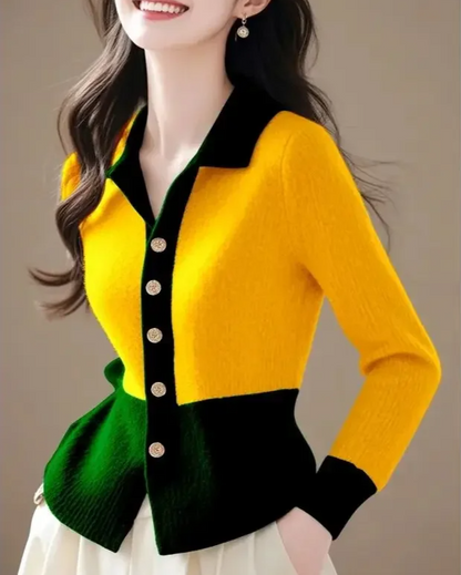 Caress Contrast Cardigan