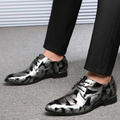 Cavell Patent Derby Oxford