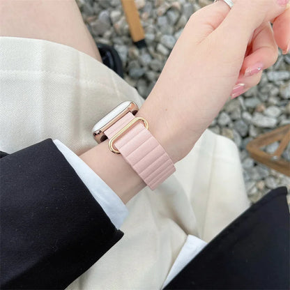 Blush Ridged Apple Watch Band
