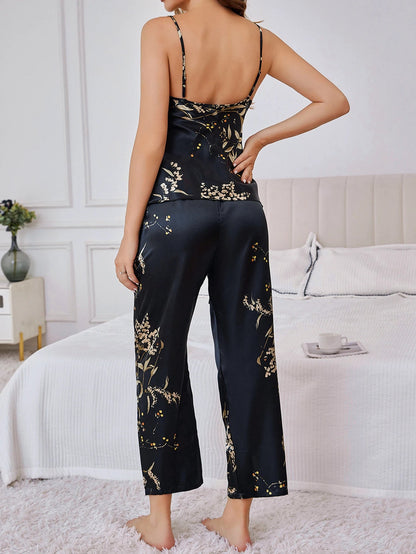 Fleur Satin Lounge Set