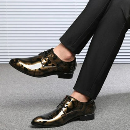 Cavell Patent Derby Oxford