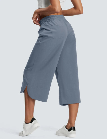 Oasis Wide-Leg Capri