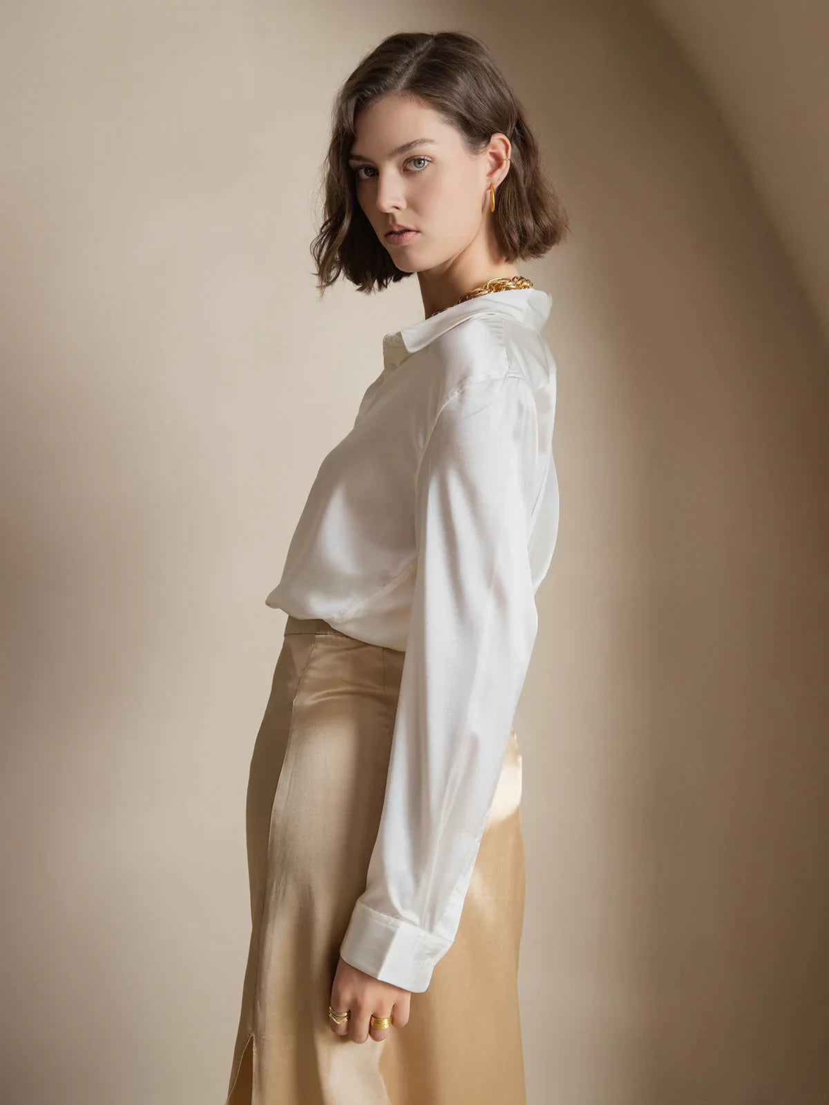 Valora Satin Blouse