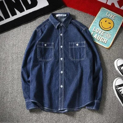 Metropolitan Denim Button-Down