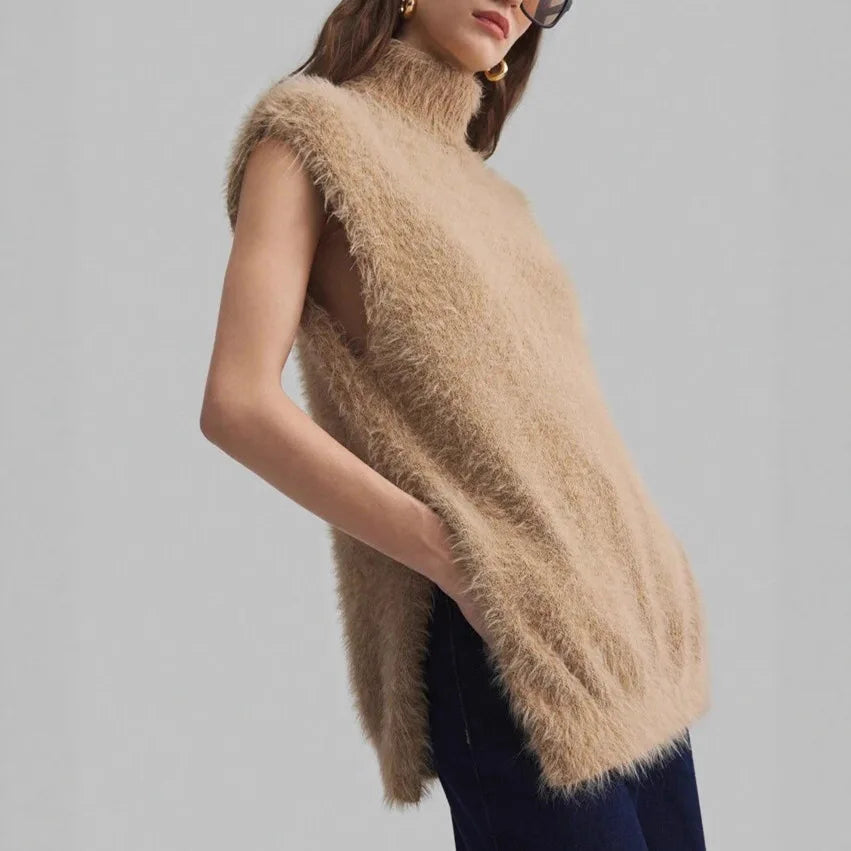 Cashmira Turtleneck Vest