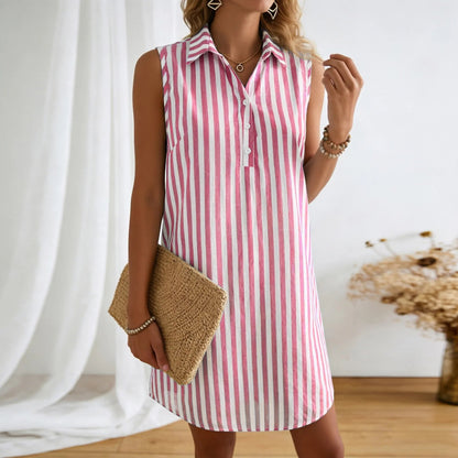 Soho Striped Tank Dress