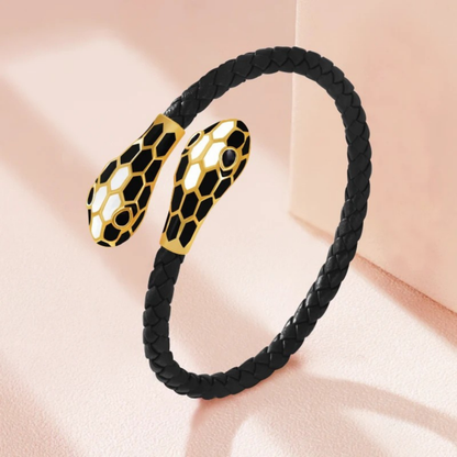 Viper Twin-Serpent Cuff