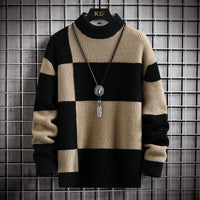 Beige & Black