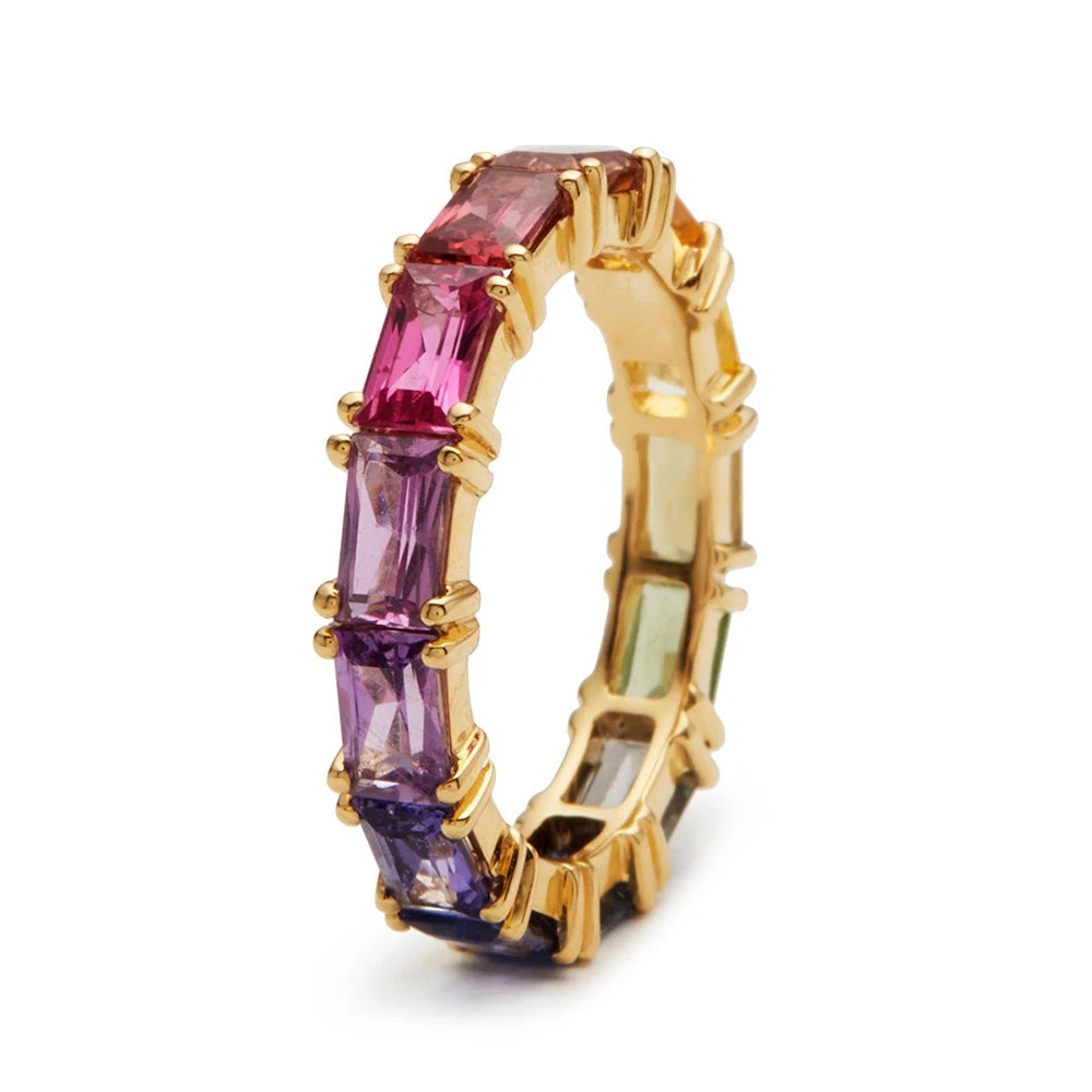 Prism Eternity Zircon Ring