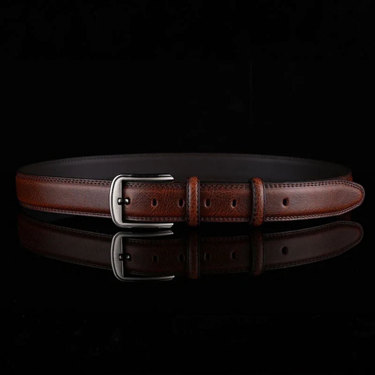 Cavalier Full-Grain Leather Belt
