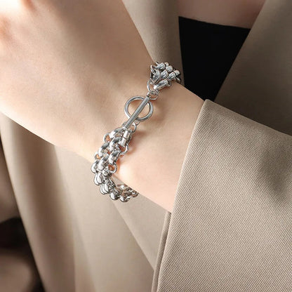 Signature Link Necklace & Bracelet Set