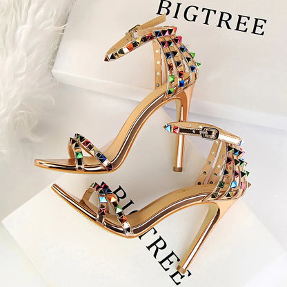 Gleam Theory Studded Stiletto