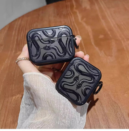 Serpent Motif Airpods Case