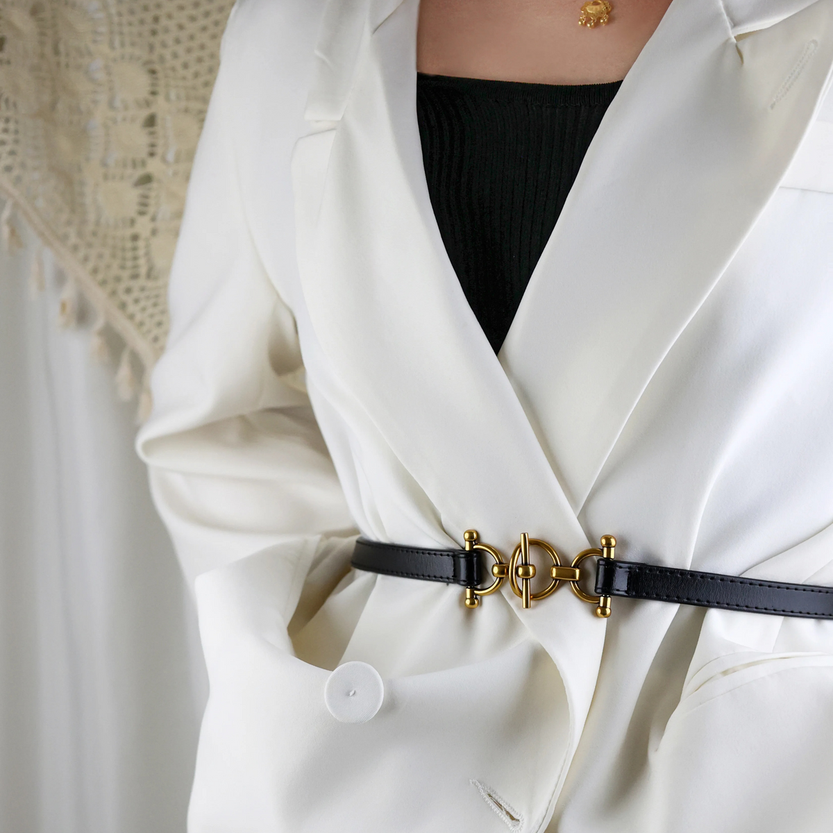 Valente Slim Waist Belt