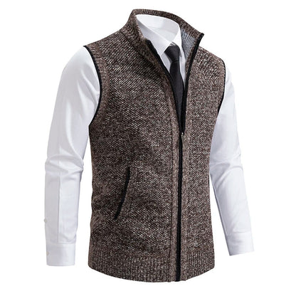 Hamilton Wool Full-Zip Vest