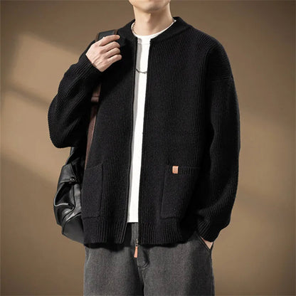 Summit Rib Zip Cardigan