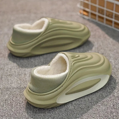 Wave Fleece Slip-On Slide