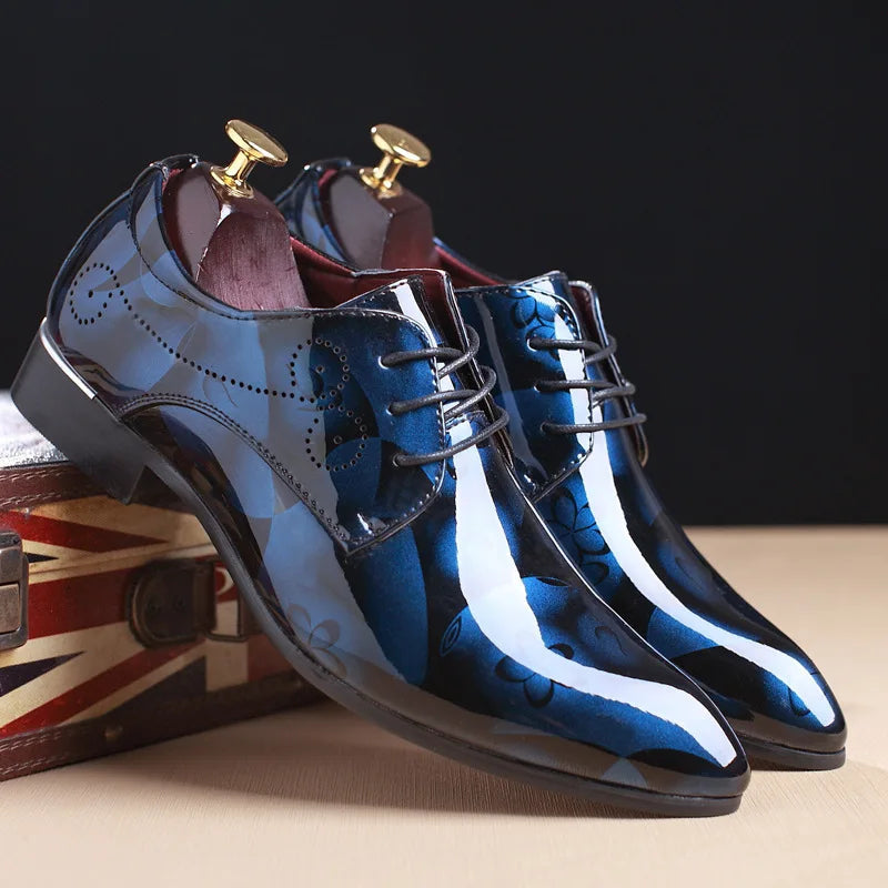 Cavell Patent Derby Oxford