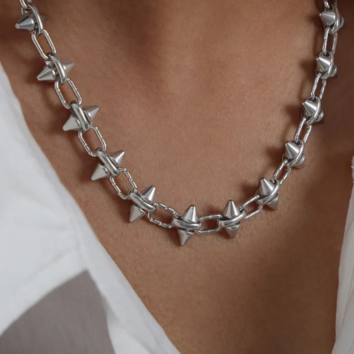 Vulcan Spike Chain Necklace