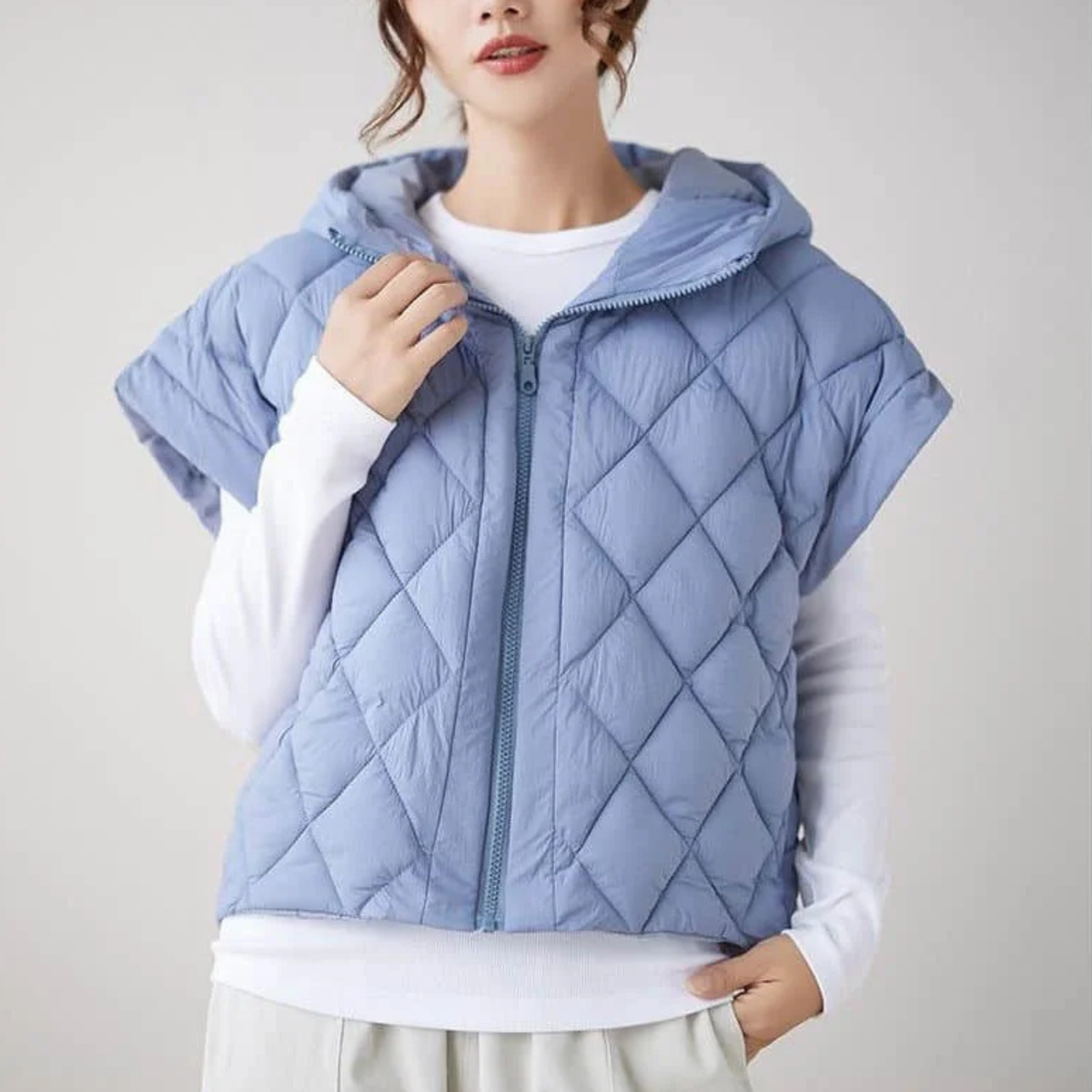 Oslo Quilted Cap Sleeve Vest