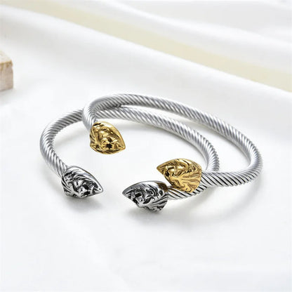 Mercer Steel Rope Cuff Bracelet