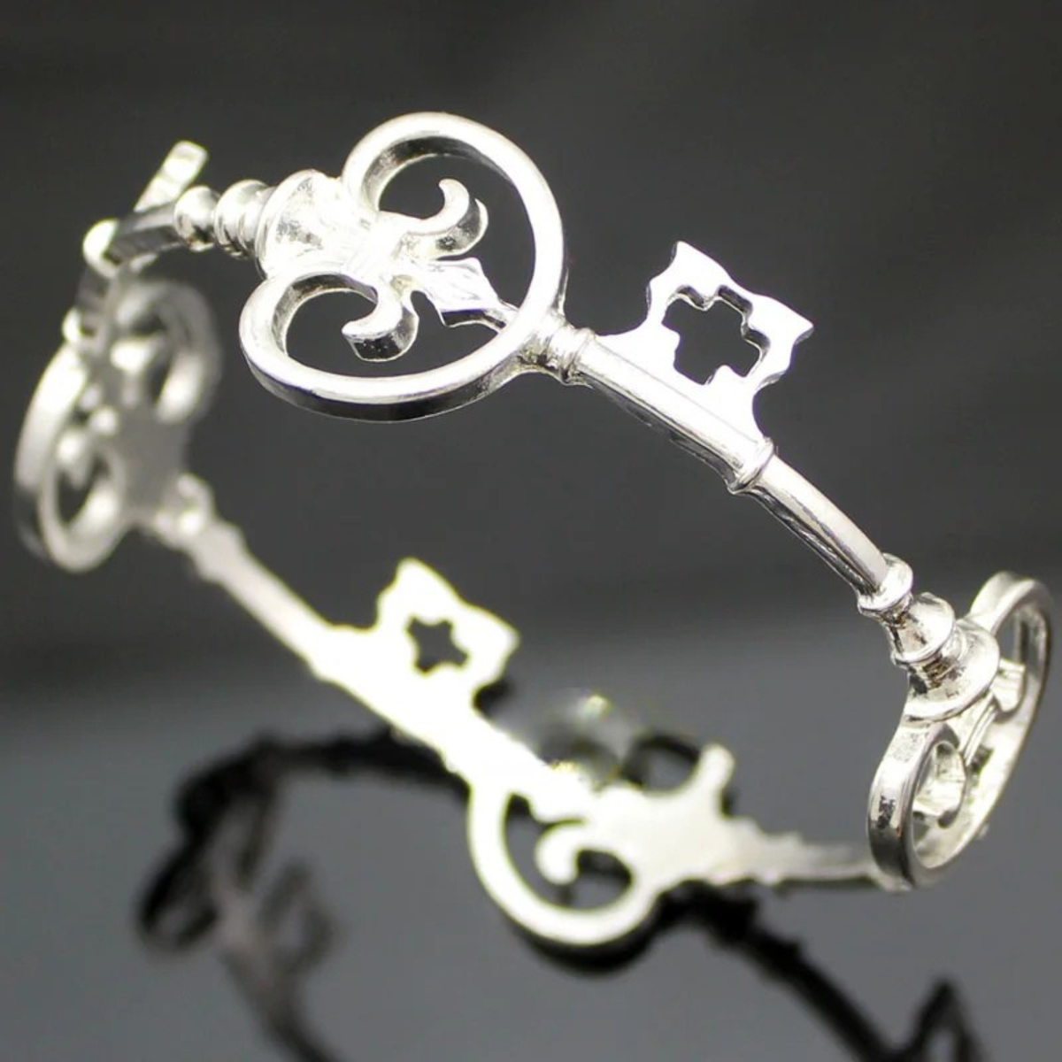 Alchemist’s Key Cuff Bracelet