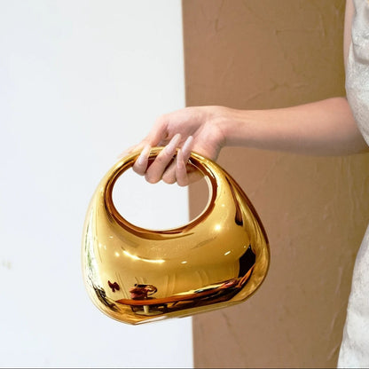Nova Sculptural Clutch Bag