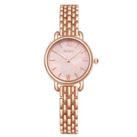 Pink Marble Dial - Rose Gold Band