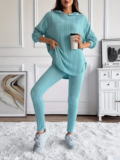 Camden Ribbed Knit Lounge Set
