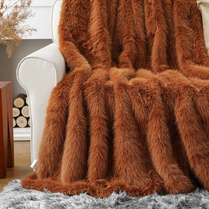 Haven Faux Fur Throw Blanket